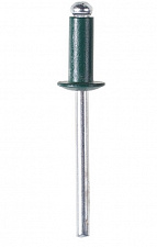 Заклепка комбинированная темно-зеленая 3,2х8 мм (1000 шт.)