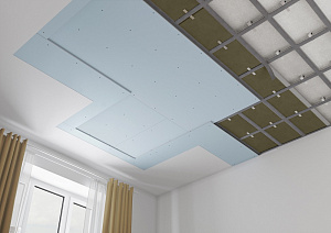 Шумоизоляция потолка под ГКЛ SoundGuard "Базис"