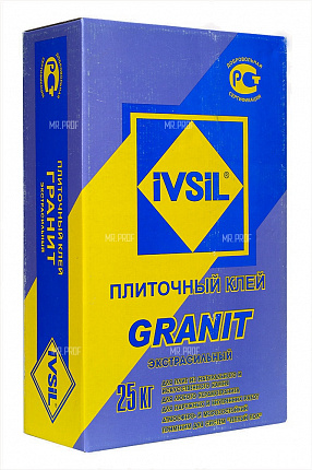 Плиточный клей IVSIL GRANIT 25кг