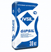 Гипсовая штукатурка IVSIL GIPSIL ручного нанесения 30 кг