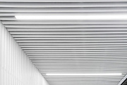 Реечный потолок  Албес "Кубообразный дизайн" A38S белый с шагом 25 мм