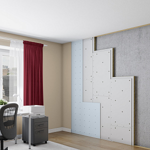 Шумоизоляция бескаркасная SoundGuard "GIPSLOCK 40"