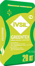 Шпаклевка полимерная IVSIL GREENTEX 20кг 