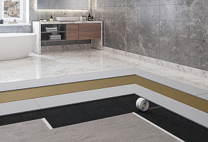 Звукоизоляция на стяжку пола SoundGuard "Аква"