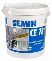 Суперфинишная универсальная шпаклевка Semin CE 78 25 кг