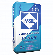 Монтажный клей IVSIL BLOCK 25 кг