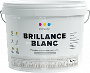 Краска интерьерная супербелая Vincent Brillance Blanc 9 л