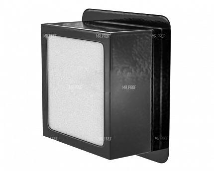 Светодиодный светильник ДИОЛУМ Грильято Домино черный (6х100х100 мм) 41 Вт, 4000К, IP20